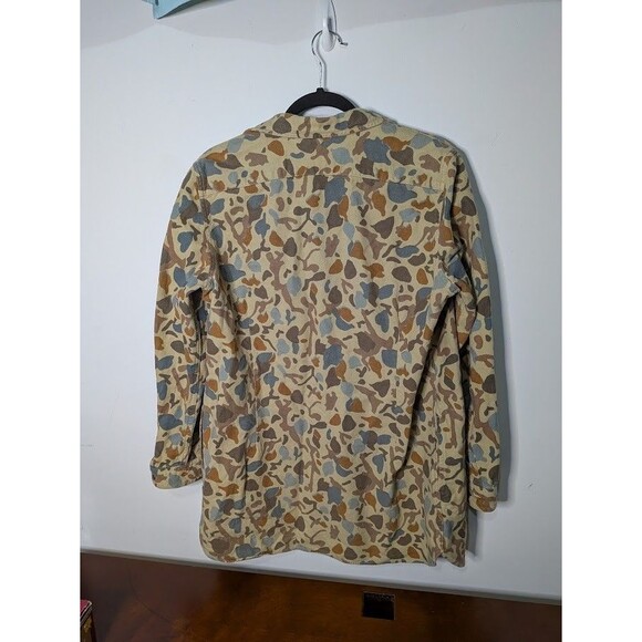 L.L. Bean Signature Archive Duck Camo Flannel Shirt LR Ladies RARE - Picture 6 of 6